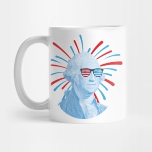 George Washington with Glasses Mug